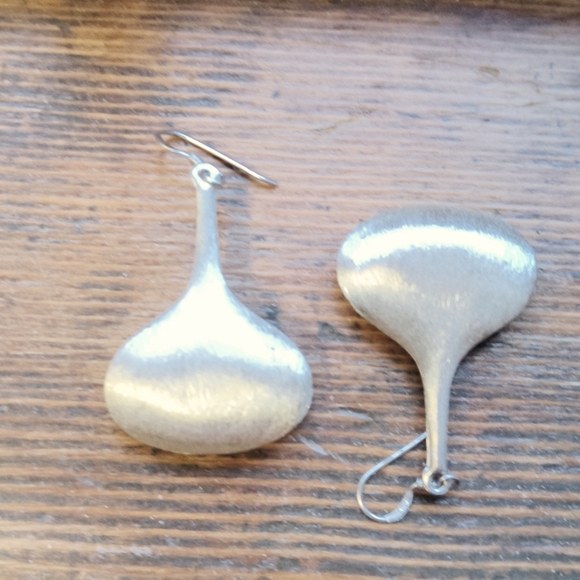 Retro 92.5 Sterling Silver earrings - Picture 1 of 4